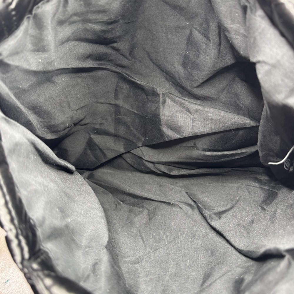 CIDER Tote Womens Large Black Quilted Nylon Lined Lightweight Shoulder Bag - Picture 6 of 10